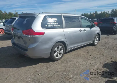 2012 Toyota Sienna Base V6 7 Passenger from USA, damaged, VIN 5TDZK3DC0CS212695
